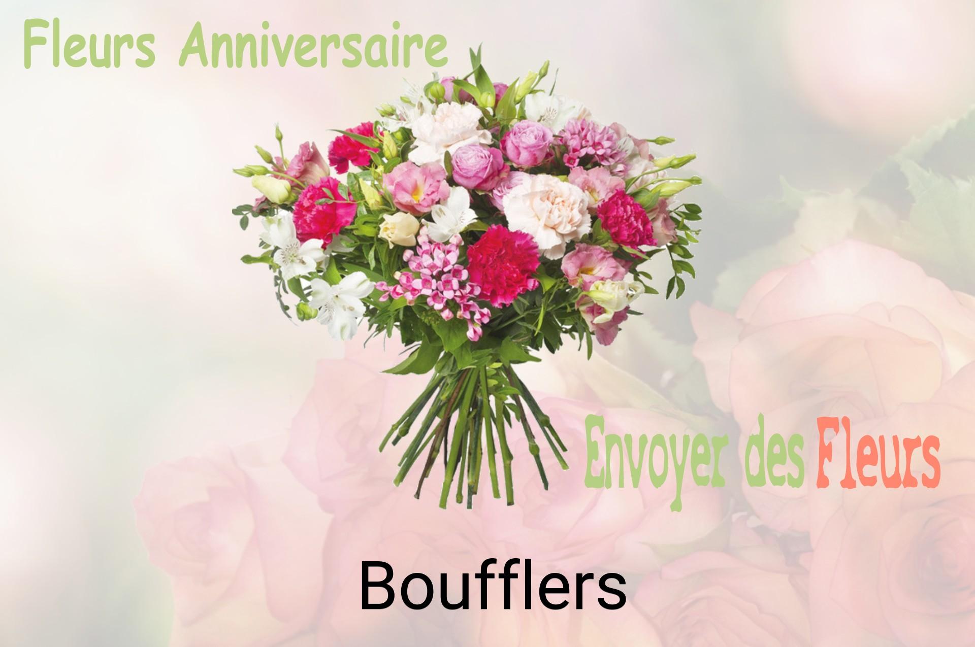 Bouquet de fleurs d’anniversaire livré à Boufflers